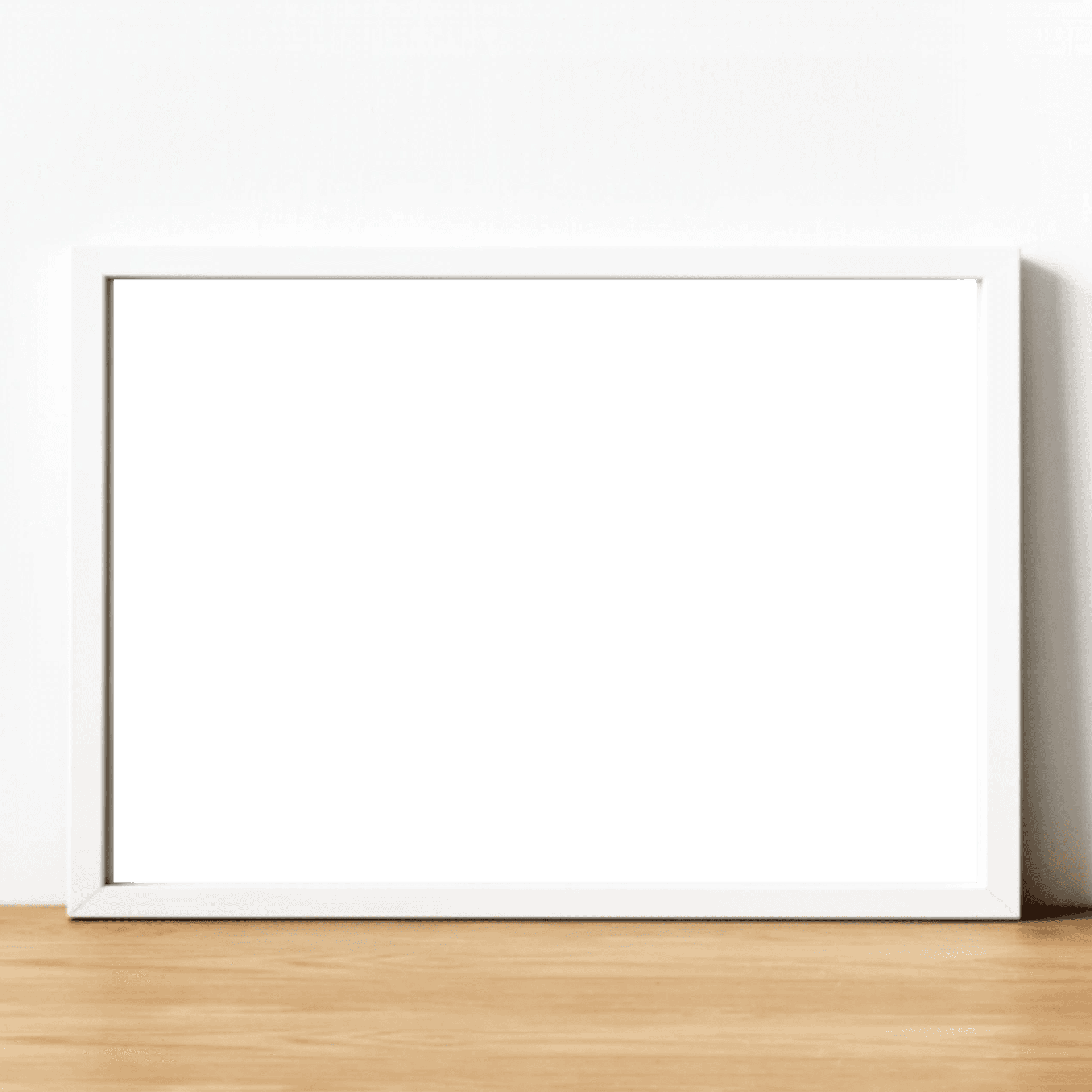 Kişiye Özel Fotoğraf Çerçevesi 30x42 cm Beyaz - Yatay