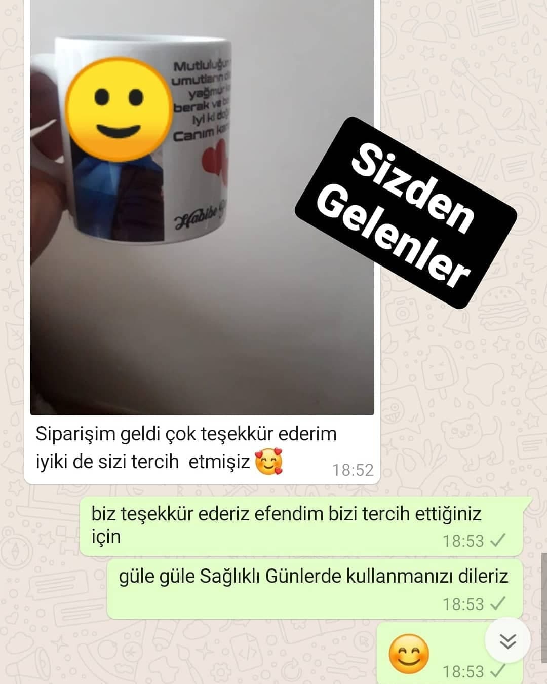 Ayşe Y. müşteri yorumu görseli