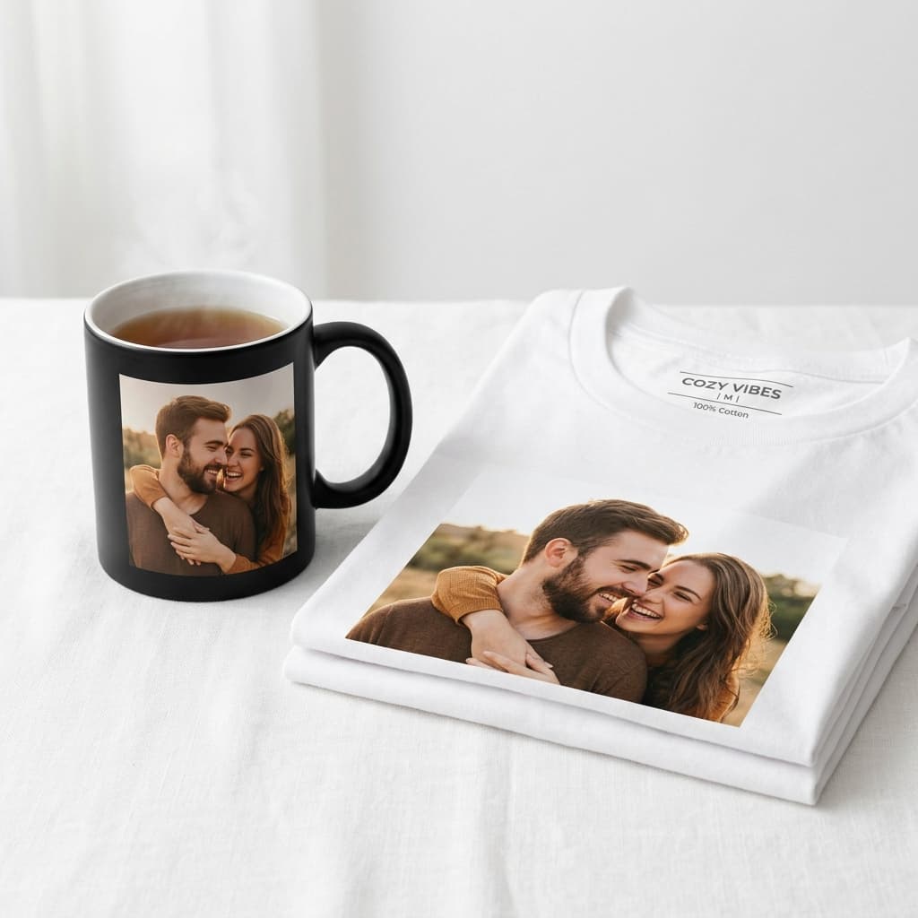 Sihirli Kupa + T-Shirt Hediye Seti